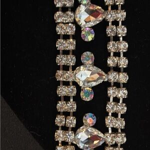 Sparkling Crystal Gold Bracelet